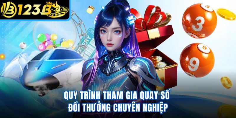 Quy trình tham gia quay số đổi thưởng chuyên nghiệp